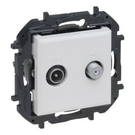 Niloé Step TV-SAT csillagpontos aljzat (1,5 dB), fehér