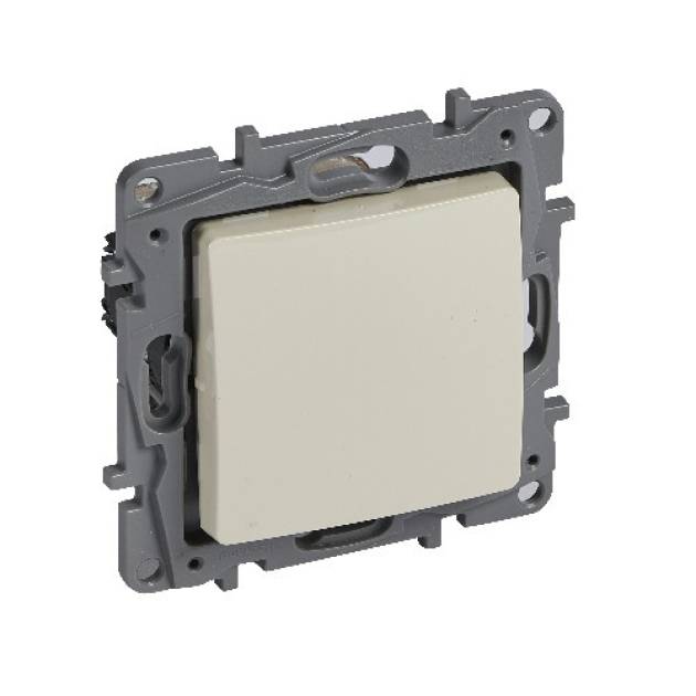 Niloé váltóérintkezős nyomó jelzőfénnyel, bézs 