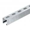 Profilsín perforált 0,2m C-profil 41mm x 41mm szalaghorganyzott MSL4141P0200FS O 