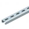 Profilsín perforált 0,3m C-profil 41mm x 21mm szalaghorganyzott acél MS4121P0300 