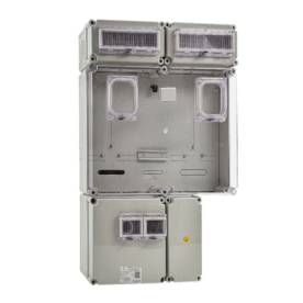 PVT 6075 Á-V Fm-SZ-ÁK-U fogy.mérő szekr. 1 vagy 3 f  ált. és vez. szabadvez +ÁK