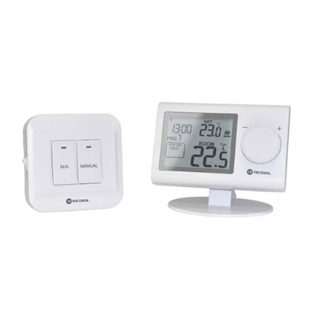RCOOL Vision3RF szobatermosztát LCD, rádiófrekvenciás 