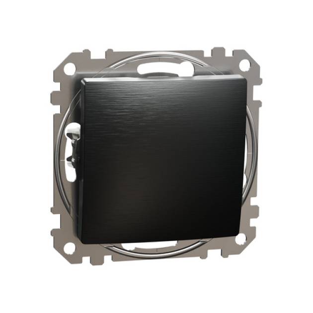 SEDNA Keresztkapcsoló, rugós bekötés, 10AX, (107), szálcsiszolt titánium 