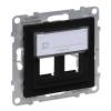 Suno kettős keystone adapter, fekete 