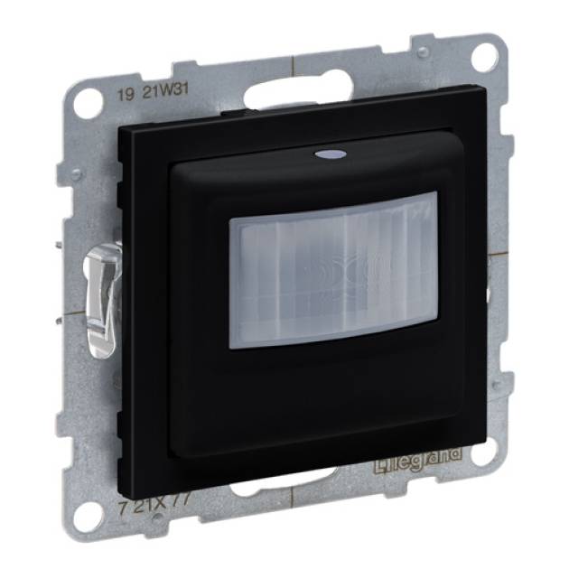 Suno mozgásérzékelős (PIR) kapcsoló, 500 W LED, 3 vezetékes, fekete 