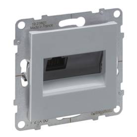 Suno RJ45 Cat.5E UTP aljzat, alumínium