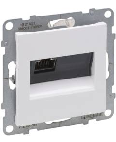 Suno RJ45 Cat.6 STP aljzat, fehér