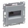 Suno RJ45 Cat.6A STP aljzat, alumínium 