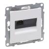 Suno RJ45 Cat.6A STP aljzat, fehér 