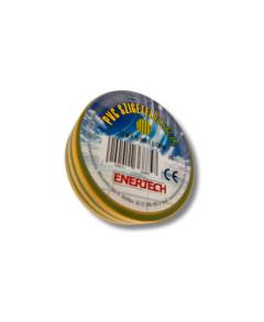 Szigetelőszalag 19mm x 20m zöld-sárga