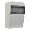 TP Electric ipari csatl. doboz üres 11 modul 