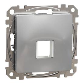 ÚJ SEDNA 1xRJ45 adapter, Keystone betétekhez, alumínium