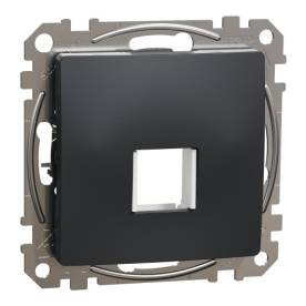 ÚJ SEDNA 1xRJ45 adapter, Keystone betétekhez, antracit