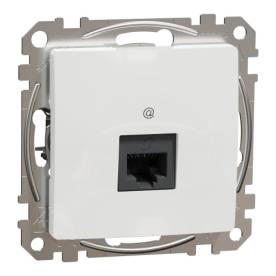 ÚJ SEDNA 1xRJ45 Cat6 UTP aljzat, fehér