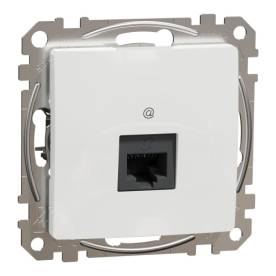 ÚJ SEDNA 1xRJ45 Cat6A UTP aljzat, fehér