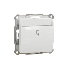 ÚJ SEDNA Kártyás kapcsoló késleltetéssel, csavaros bekötés, 8A, fehér