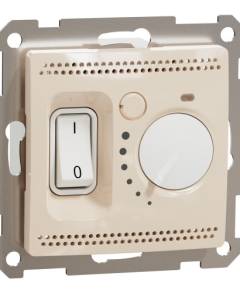 ÚJ SEDNA Szobatermosztát padlófűtéshez, 10A, bézs