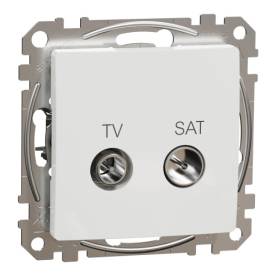 ÚJ SEDNA TV/SAT aljzat, átmenő, 7 dB, fehér