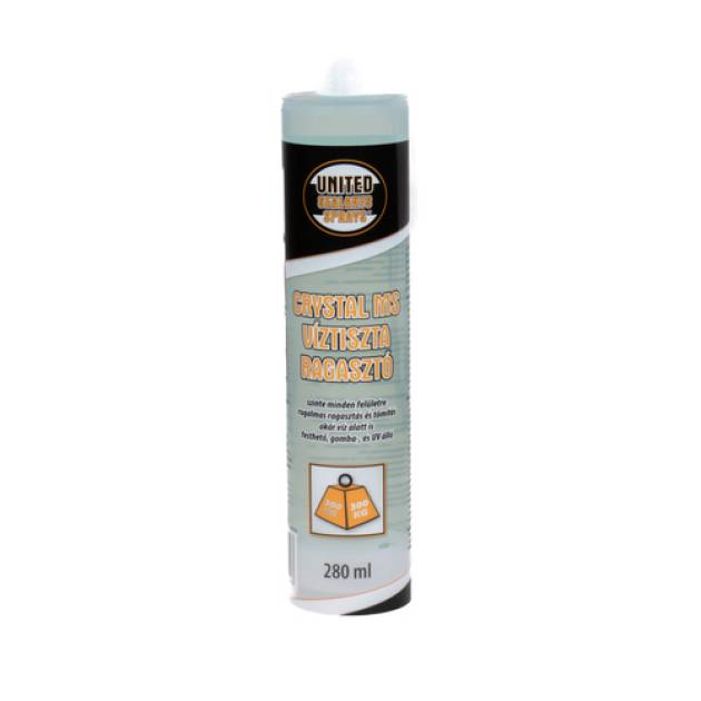 UNITED SEALANTS CRYSTAL MS VÍZTISZTA RAGASZTÓ 280ML 