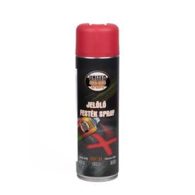 UNITED SPRAYS JELÖLŐ FESTÉK SPRAY 500ML (PIROS)