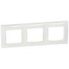 Valena hármas keret vízszintes fehér 