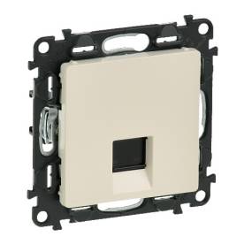 Valena Life 1xRJ45 Cat. 6 STP csatlakozóaljzat  elefántcsont