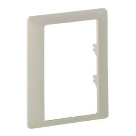 Valena Life egyes keret 2x2P+F csatlakozóaljzathoz elefántcsont