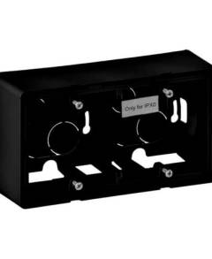 Valena Life kiemelődoboz, kettős, fekete