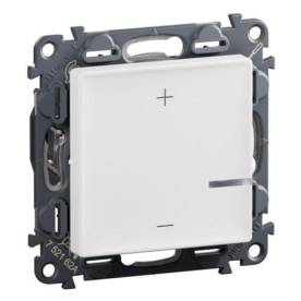Valena Life nyomógombos fényerőszabályzó 125W, 2 vezetékes, fehér