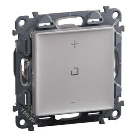 Valena Life nyomógombos fényerőszabályzó 150W, 3 vezetékes, alumínium