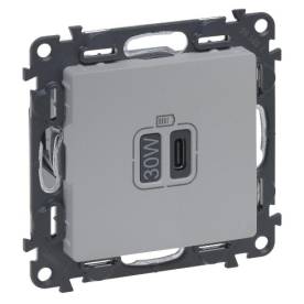Valena Life USB-C Power Delivery töltőaljzat 30W, alumínium