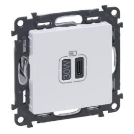Valena Life USB-C Power Delivery töltőaljzat 30W, fehér