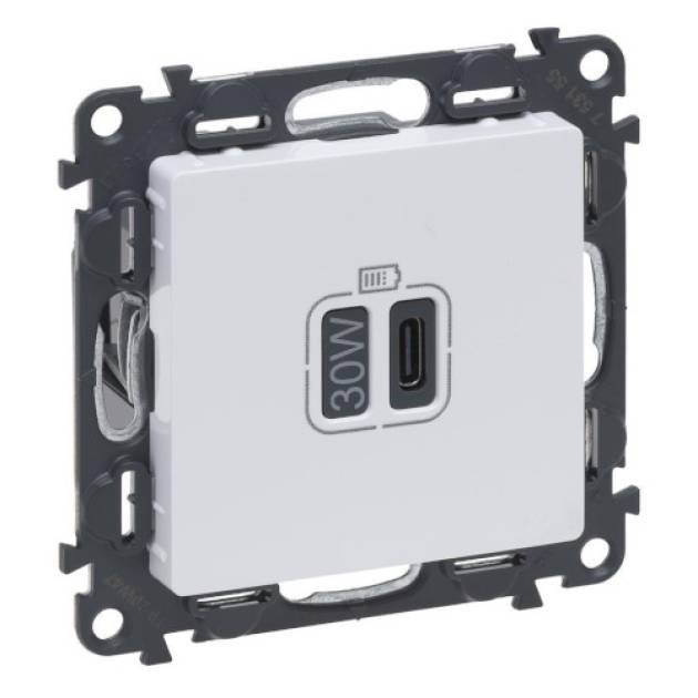 Valena nyomógombos fényerőszabályzó 125W, 2 vezetékes, fehér