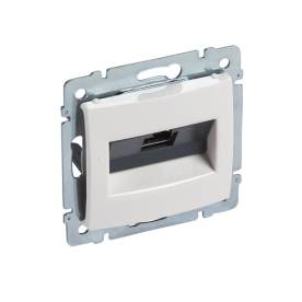 Valena RJ45 informatikai csatlakozóaljzat Cat.6A STP, fehér