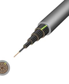 YSLY-JZ 300/500V 12x0,5mm2 olajálló PVC szigetelésű sodrott réz erű kábel